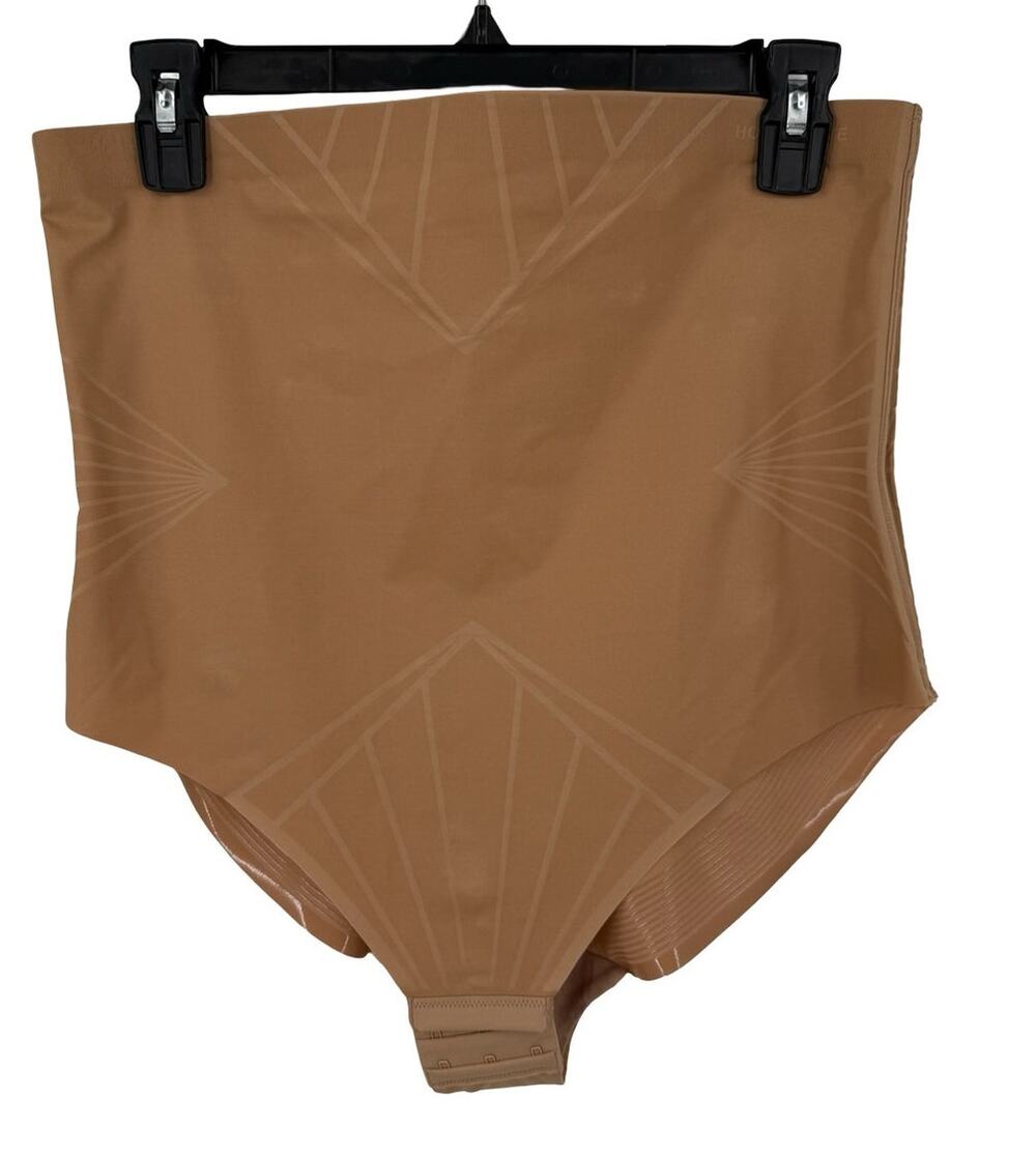 Honeylove SPBF00003 Shadowsculpt high waist brief tan size 1X
